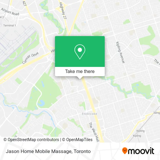 Jason Home Mobile Massage plan
