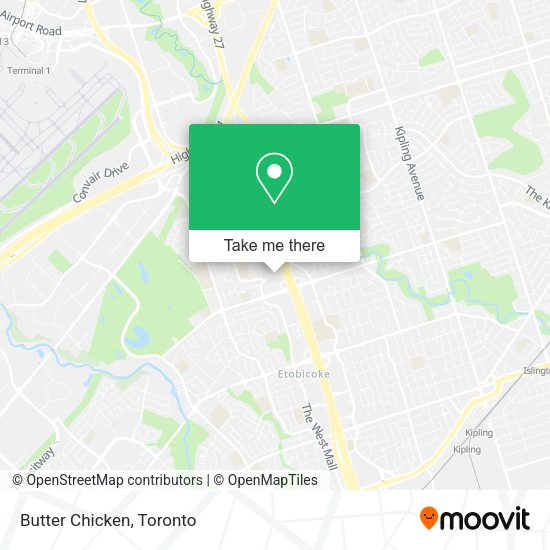 Butter Chicken map