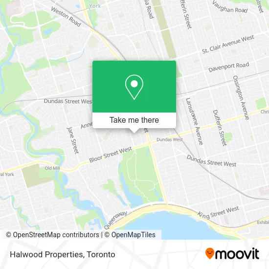 Halwood Properties map