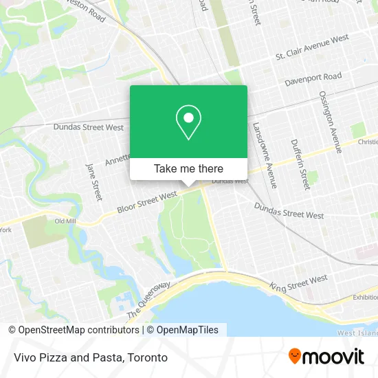 Vivo Pizza and Pasta map