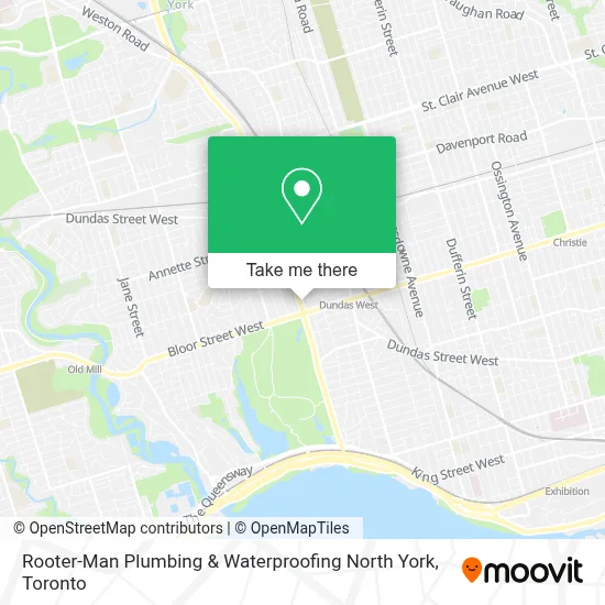 Rooter-Man Plumbing & Waterproofing North York map