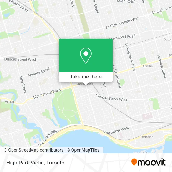 High Park Violin plan