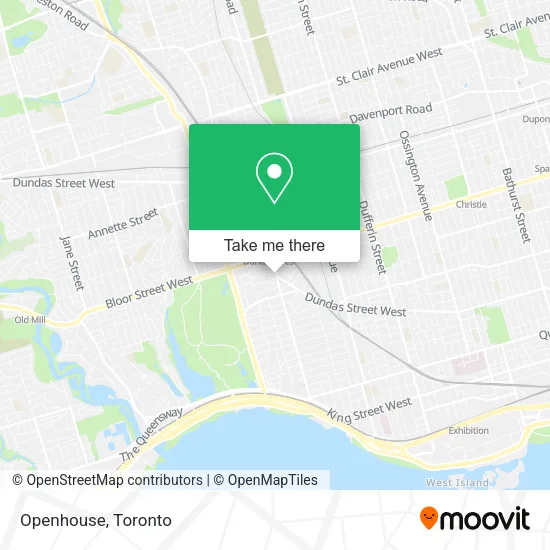 Openhouse map