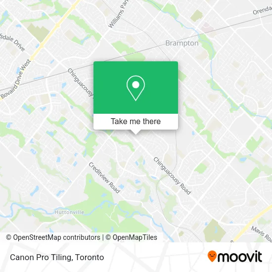 Canon Pro Tiling map