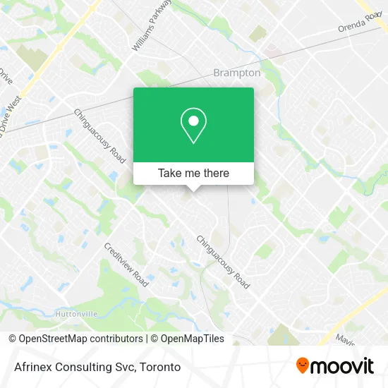 Afrinex Consulting Svc map