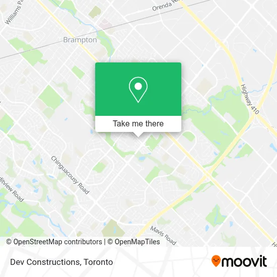 Dev Constructions map