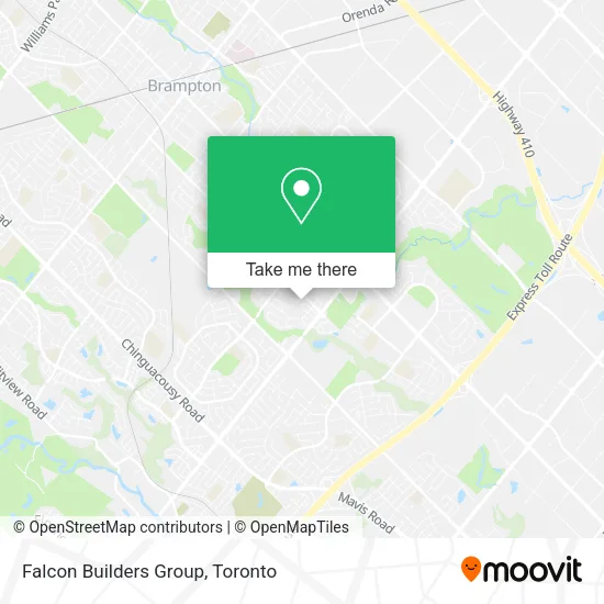Falcon Builders Group map