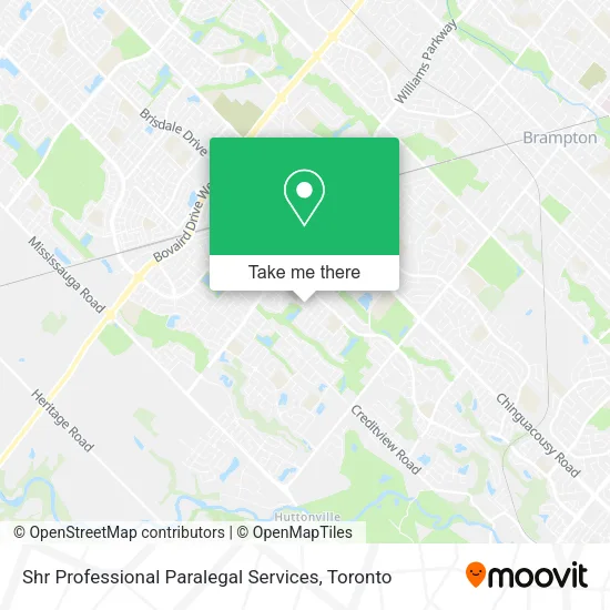 Shr Professional Paralegal Services map
