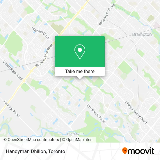 Handyman Dhillon map