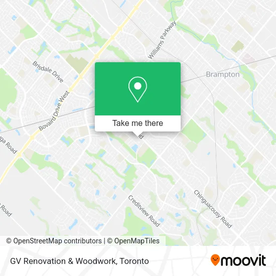 GV Renovation & Woodwork map