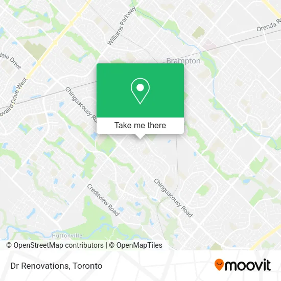 Dr Renovations map