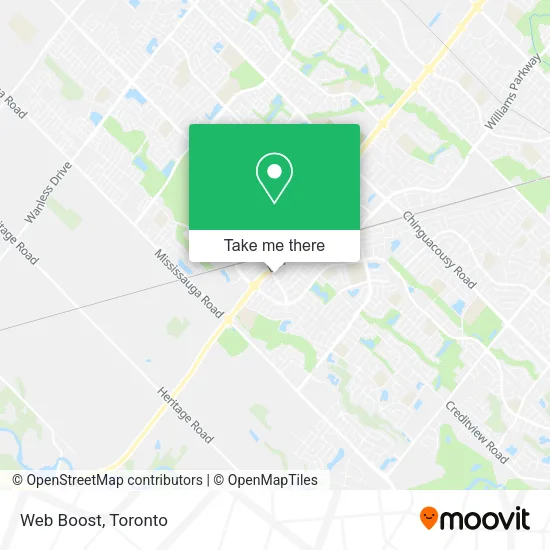 Web Boost map