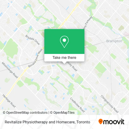 Revitalize Physiotherapy and Homecare map