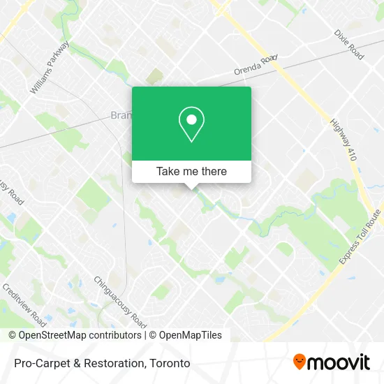 Pro-Carpet & Restoration map