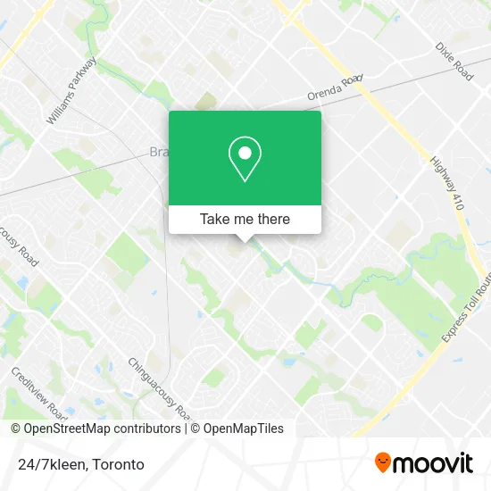 24/7kleen map