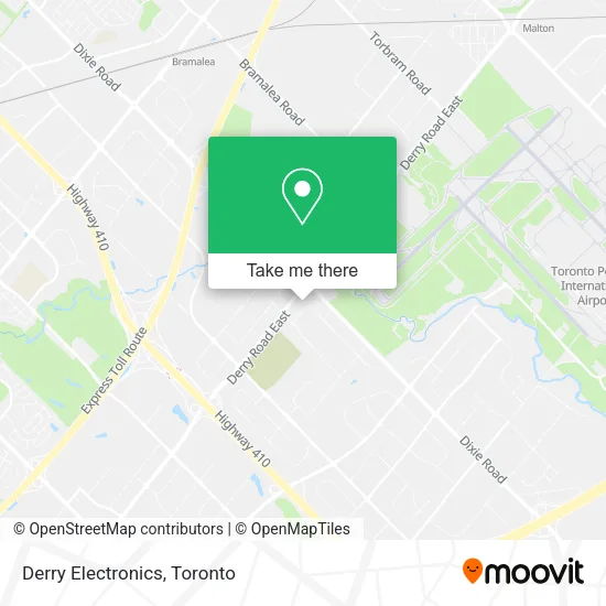 Derry Electronics map