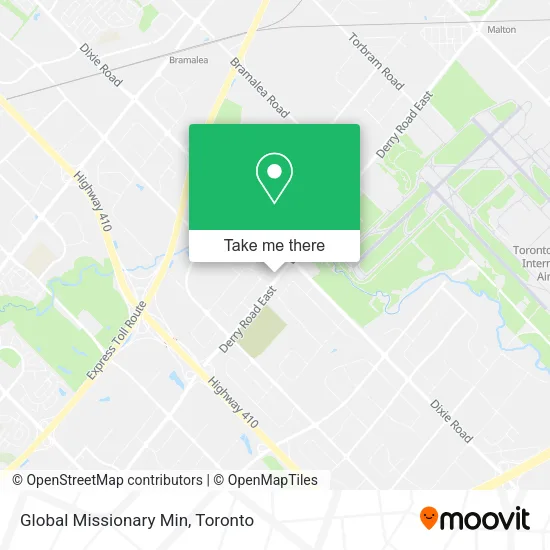 Global Missionary Min map