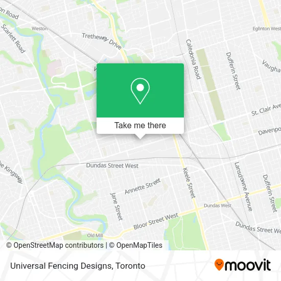 Universal Fencing Designs map