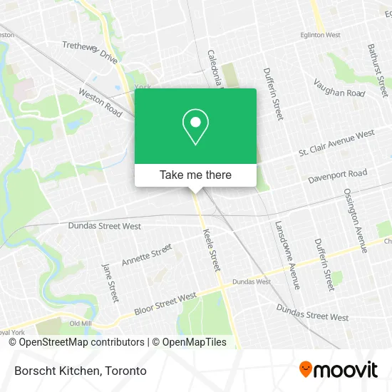 Borscht Kitchen map