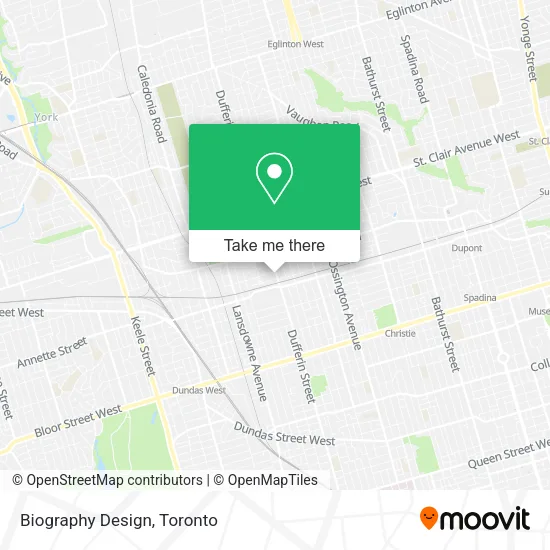 Biography Design map