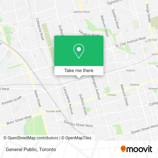 General Public map