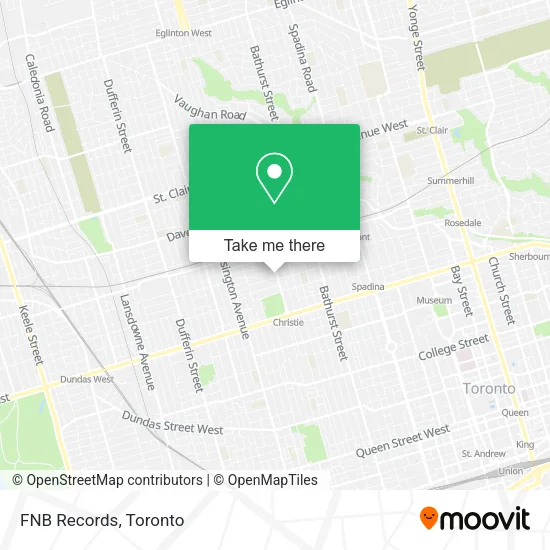 FNB Records map