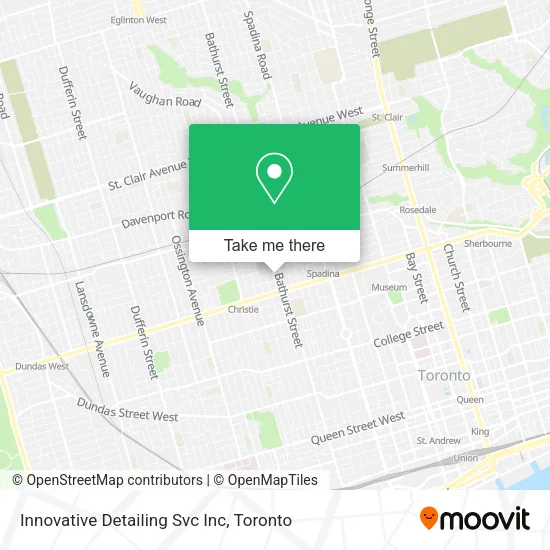 Innovative Detailing Svc Inc map