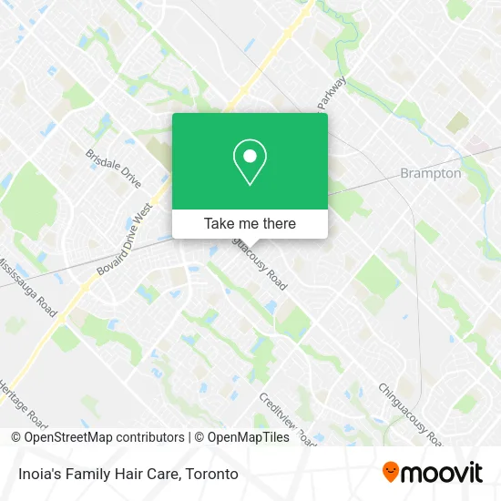Inoia's Family Hair Care map