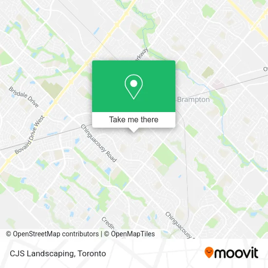 CJS Landscaping map