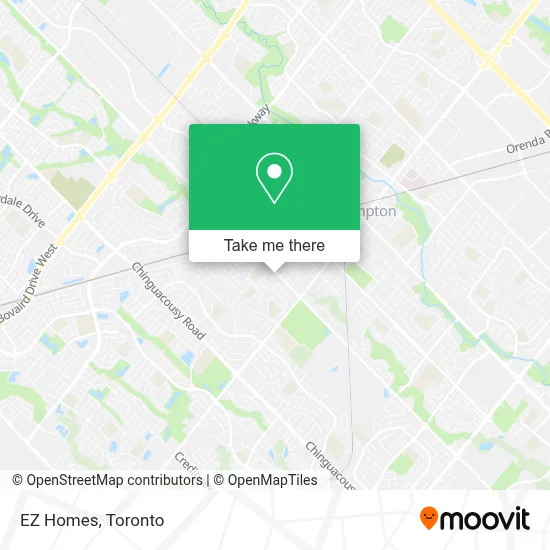 EZ Homes map