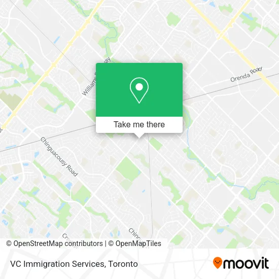 VC Immigration Services map