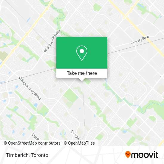 Timberich map