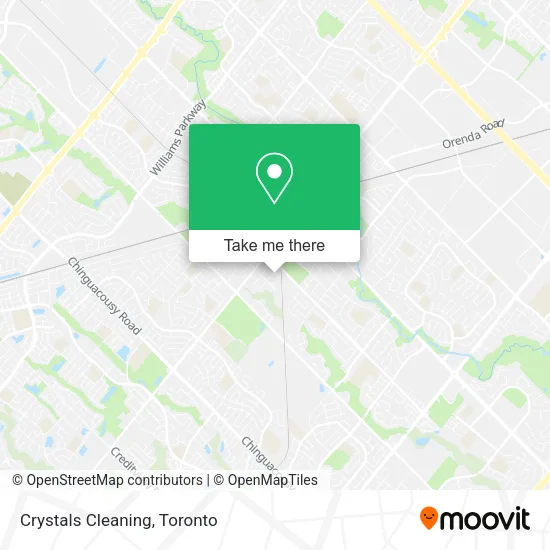 Crystals Cleaning map