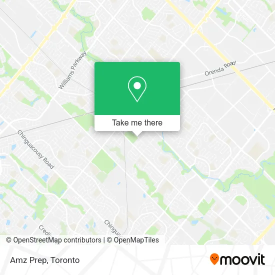 Amz Prep map