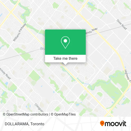 DOLLARAMA map