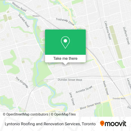 Lyntonio Roofing and Renovation Services map