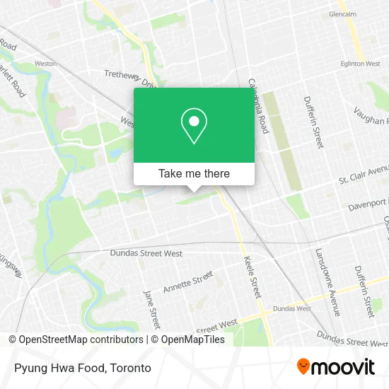 Pyung Hwa Food map