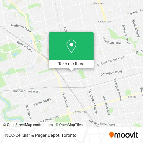 NCC-Cellular & Pager Depot map