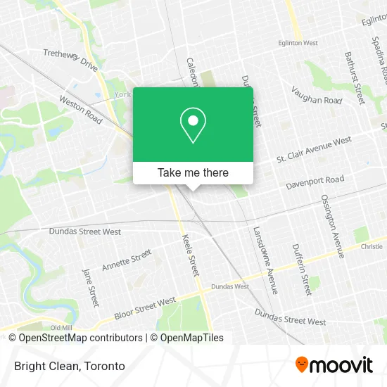Bright Clean map