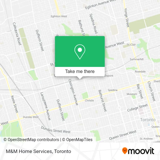 M&M Home Services map