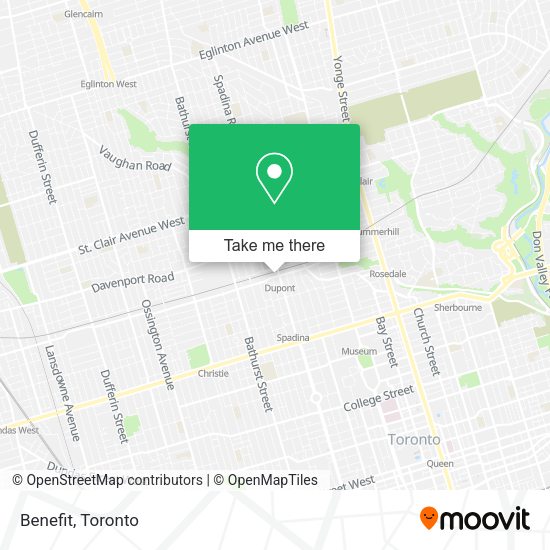 Benefit map