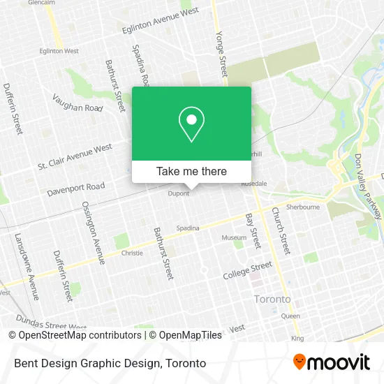 Bent Design Graphic Design map
