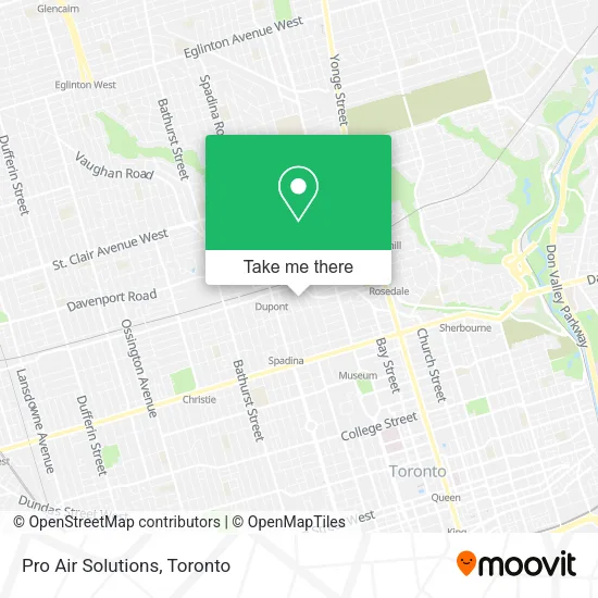 Pro Air Solutions map