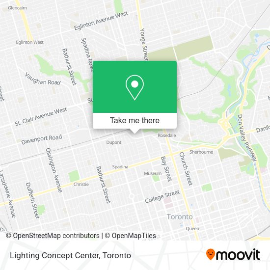 Lighting Concept Center map