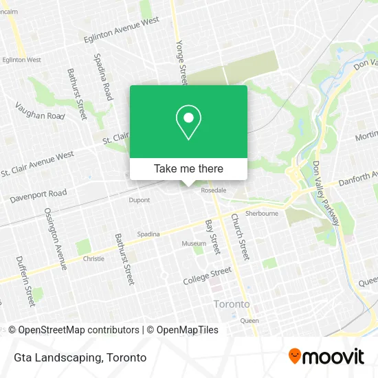 Gta Landscaping map