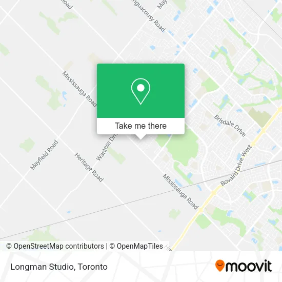 Longman Studio map