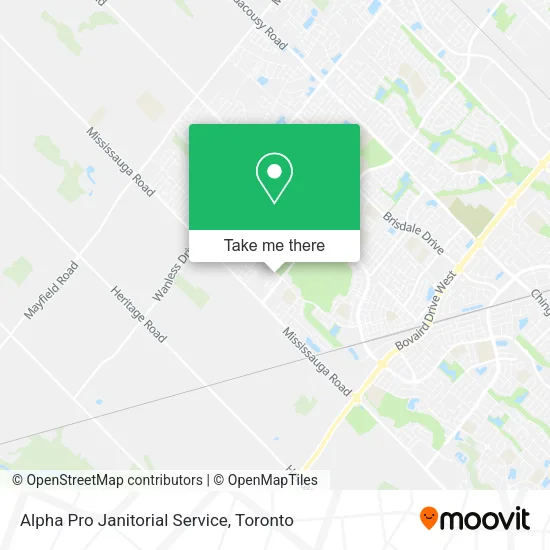 Alpha Pro Janitorial Service plan