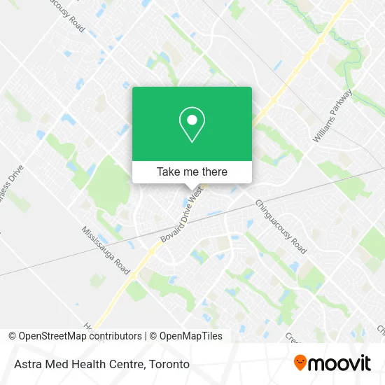 Astra Med Health Centre map