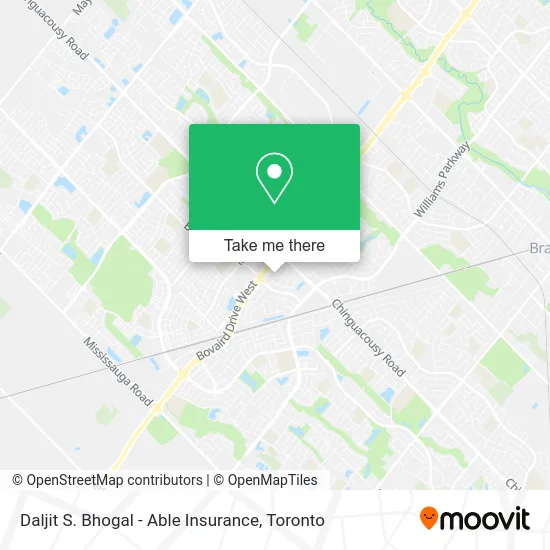 Daljit S. Bhogal - Able Insurance map