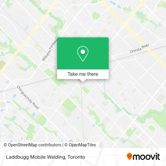 Laddbugg Mobile Welding map